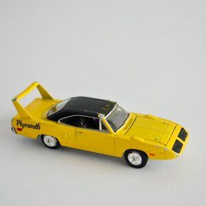 Vintage Racing Champions 1970 Plymouth Superbird Yellow Diecast Car 1/64